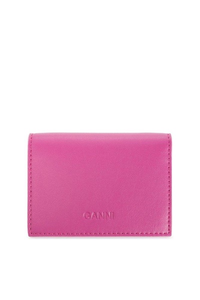 Ganni Strapped Card Case