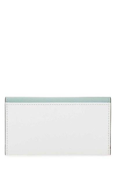 Marni Logo Print Colour-Block Keyholder Wallet