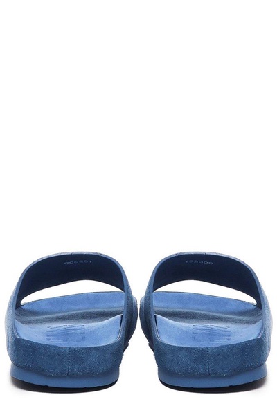 Loewe Logo-Embossed Slip-On Sandals