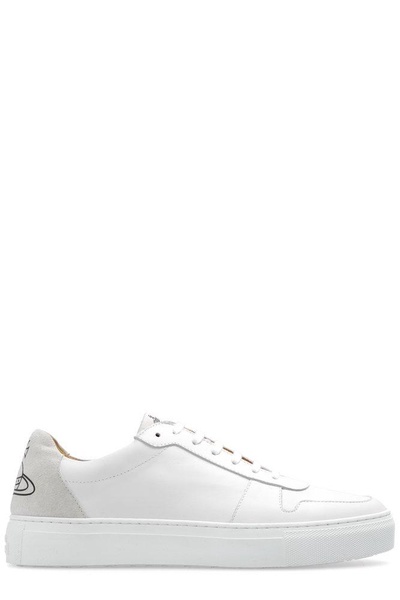 Vivienne Westwood Woman White Leather Classic Trainer Sneakers