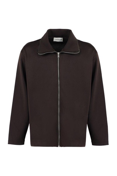 Lanvin Stand Up Collared Zipped Jacket