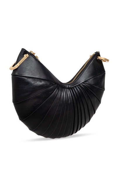 Cult Gaia Ubah Pleat Detailed Clutch Bag