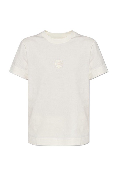 Givenchy Logo Embroidered Crewneck T-Shirt