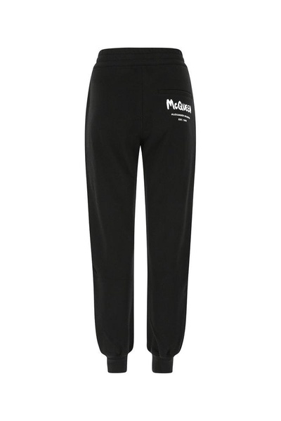 Alexander McQueen Logo Printed Jersey Joggers