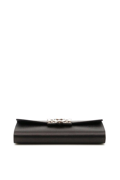 Roger Vivier Broche Buckle Envelope Flap Crossbody Bag