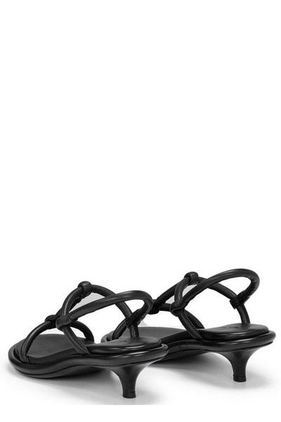 Marsèll Logo Embossed Slingback Sandals