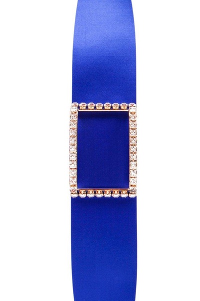 Roger Vivier Crystal Buckle Belt