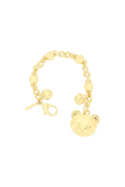 Moschino Teddy Bear Chained Bracelet