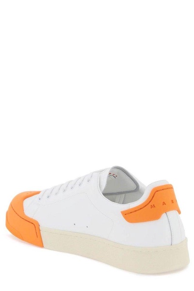 Marni Logo Debossed Low-Top Sneakers