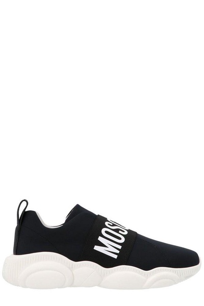 Moschino Logo Printed Low-Top Sneakers