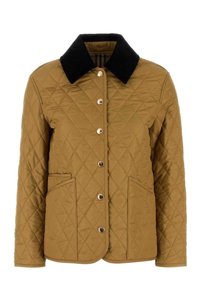 Burberry Long Sleeved Quilted Jacket