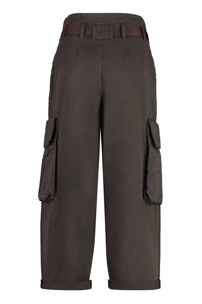 Pinko Ronfare Gabardine Cargo Trousers