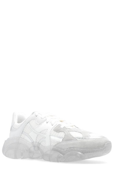 Moschino Round-Toe Chunky Lace-Up Sneakers