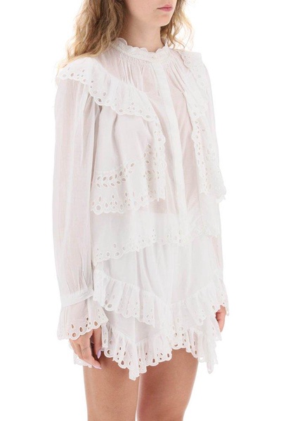 Isabel Marant Étoile Kelmon Embroidered Blouse