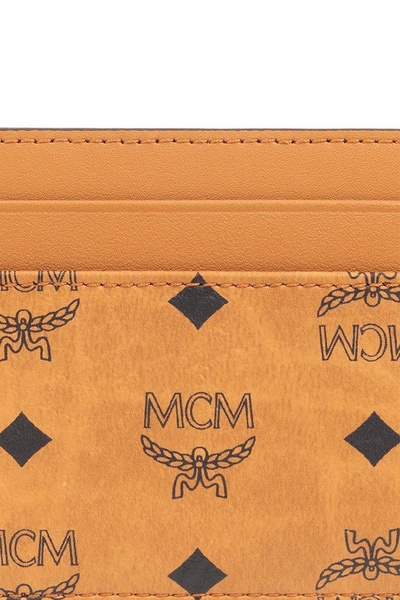 MCM All-Over Logo Printed Cardholder