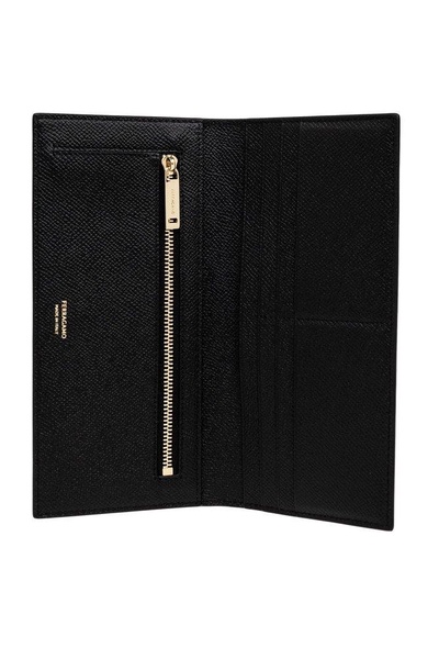 Ferragamo Logo Plaque Bi-Fold Wallet