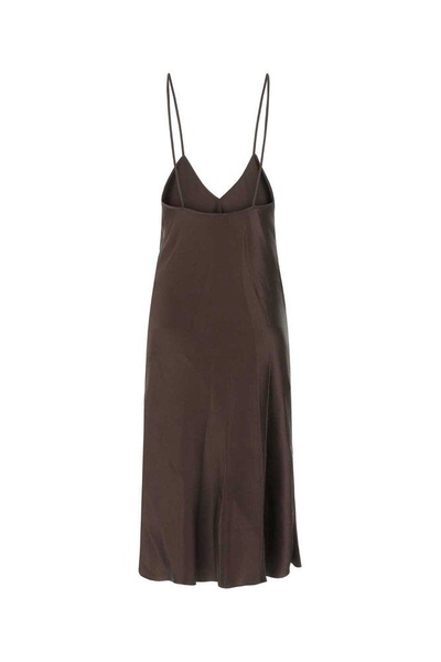 Jil Sander V-Neck Sleeveless Maxi Dress