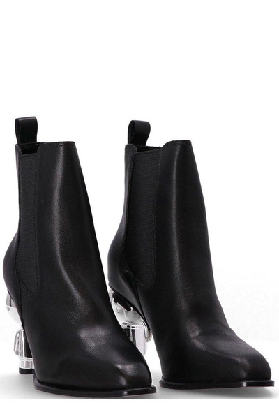 Karl Lagerfeld K/Ikonik Heel Ankle Boots