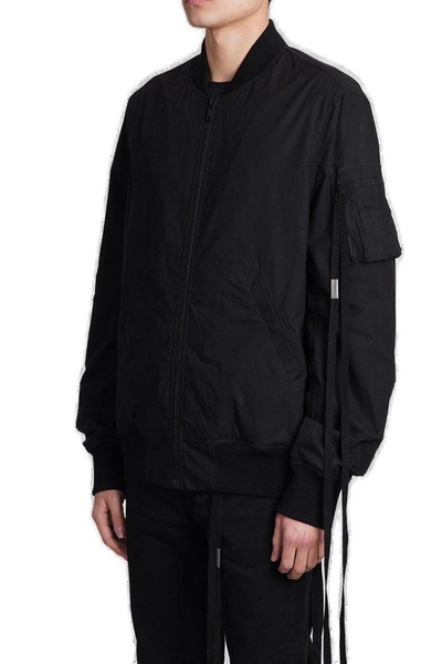 Ann Demeulemeester Zipped Bomber Jacket