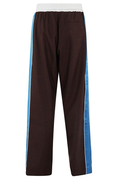 Wales Bonner Logo Embroidered Side Stripe Detailed Trousers