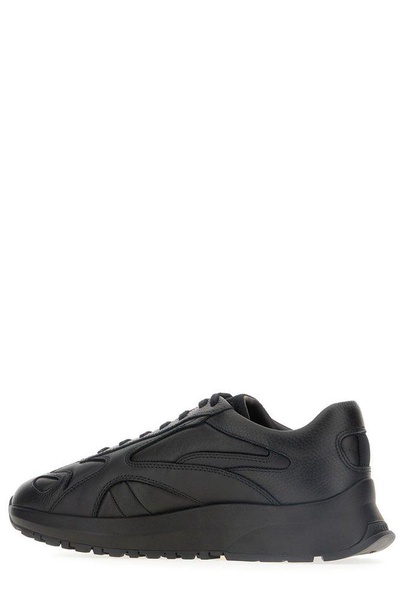 Bally Logo Patch Low-Top Sneakers