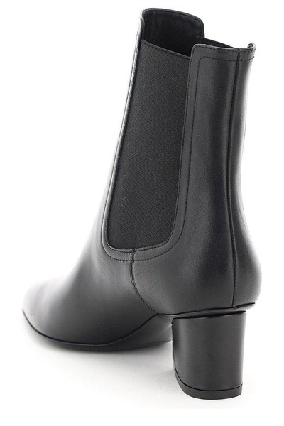 Ferragamo Pointed-Toe Chelsea Boots