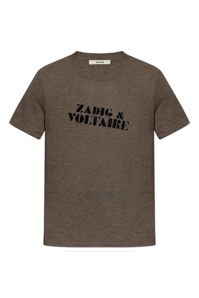 Zadig & Voltaire Tommy Logo Printed T-Shirt