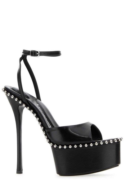 Alexander Wang Emebllished Open Toe Sandals