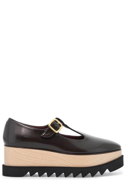 Stella McCartney Sneak-Elyse T-Bar Platform Mary Jane Shoes