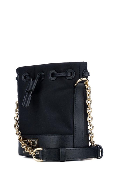 Bally Chain-Linked Drawstring Bucket Bag