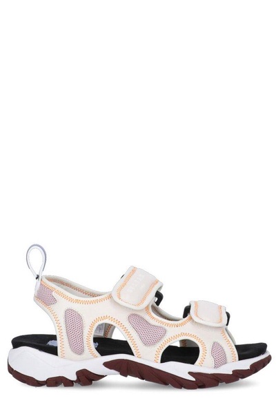 McQ Alexander McQueen Striae Open-Toe Sandals