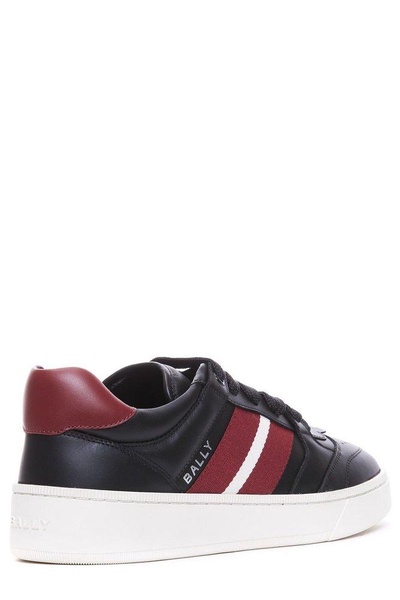 Bally Round-Toe Lace-Up Sneakers