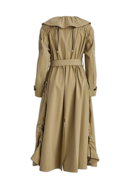 Christian Dior Ruffle Detailed Trench Coat