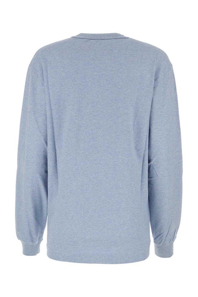 Alexander Wang Puff Logo Long Sleeved T-Shirt