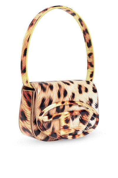 Diesel 1DR Leopard Printed Shoulder Bag