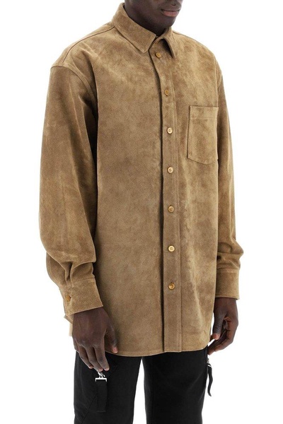 Marni Long Sleeved Curved Hem Overshirt