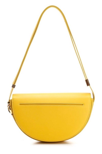 Patou Logo Plaque Cut-Out Detail Shoulder Bag