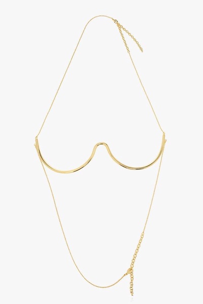 Cult Gaia ‘Asha’ brass body necklace