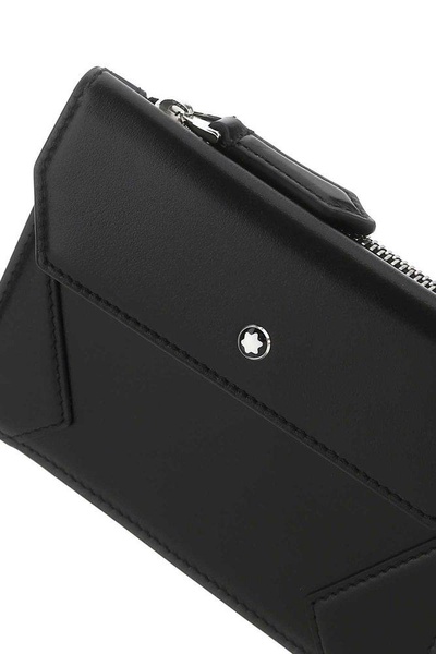 Montblanc Logo Detailed Zipped Cardholder