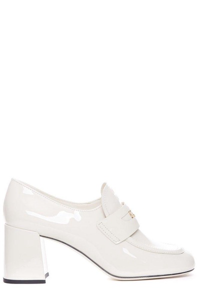 Miu Miu High-Heeled Slip-On Pumps