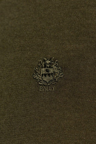 Bally X Adrien Brody Logo-Embroidered Crewneck Jumper