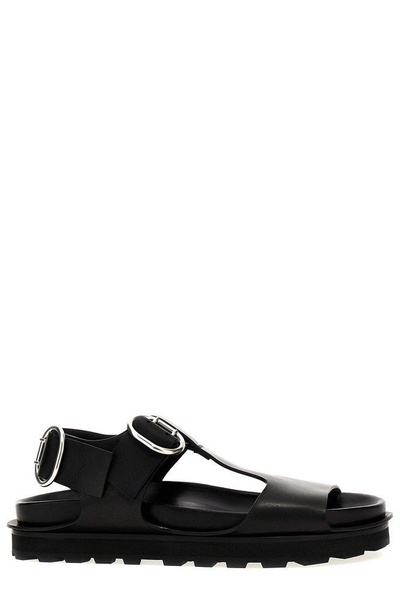 Jil Sander Buckle Detailed Sandals