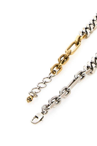 Alexander McQueen Two-Toned Chain-Linked Choker