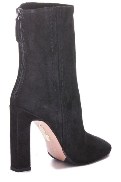 Aquazzura Zipped Heeled Ankle Boots