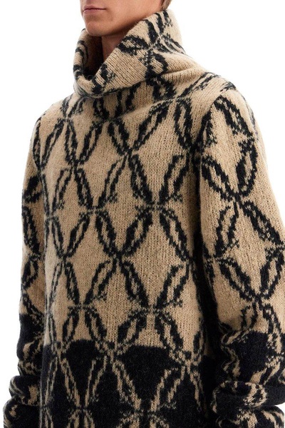 Dries Van Noten High Neck Knitted Jumper