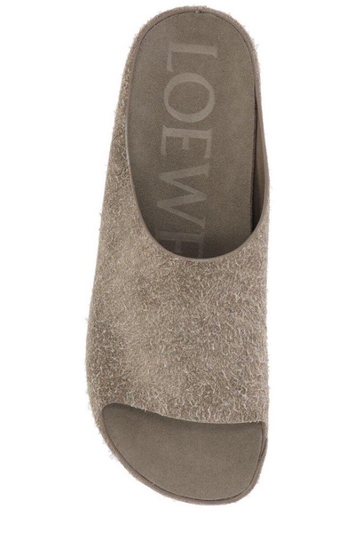 Loewe Open Toe Slip-On Sandals