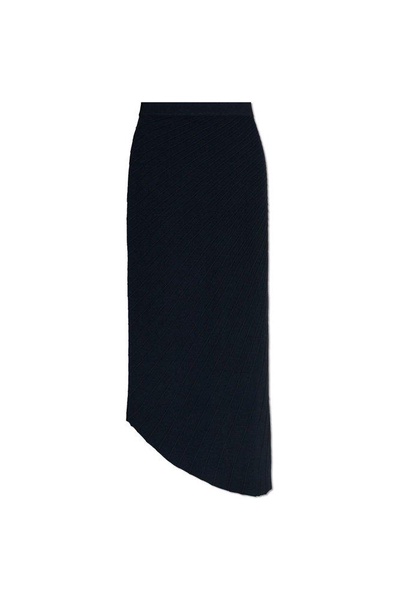 Cult Gaia Ewen Knitted Asymmetric Midi Skirt