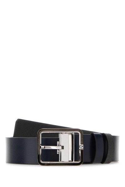 Montblanc Square Reversible Buckled Belt