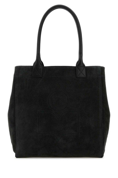 Isabel Marant Yenky Logo Embroidered Tote Bag