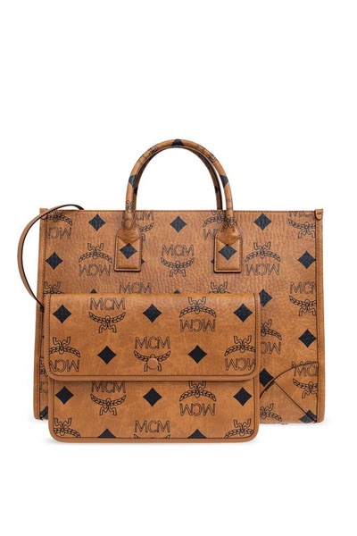 MCM Large Munchen Tote Bag